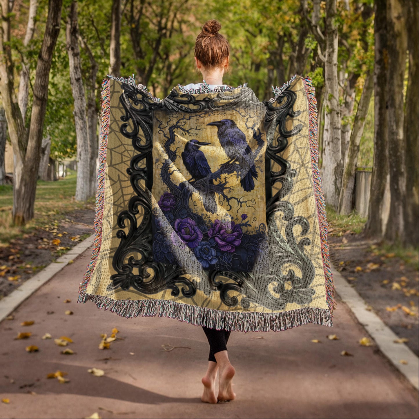 RAVEN WOVEN BLANKET