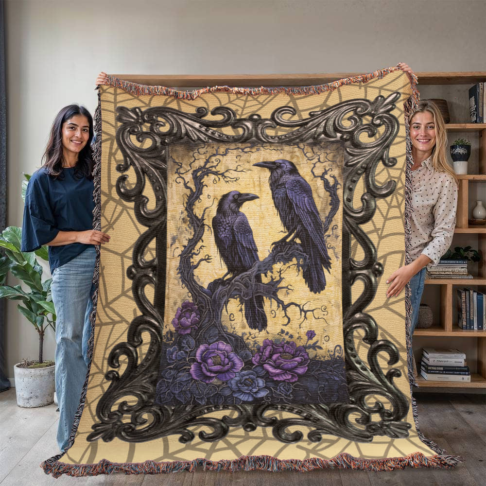 RAVEN WOVEN BLANKET