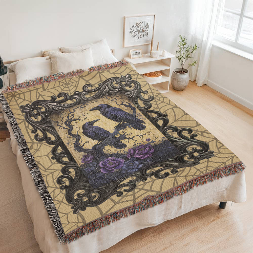 RAVEN WOVEN BLANKET
