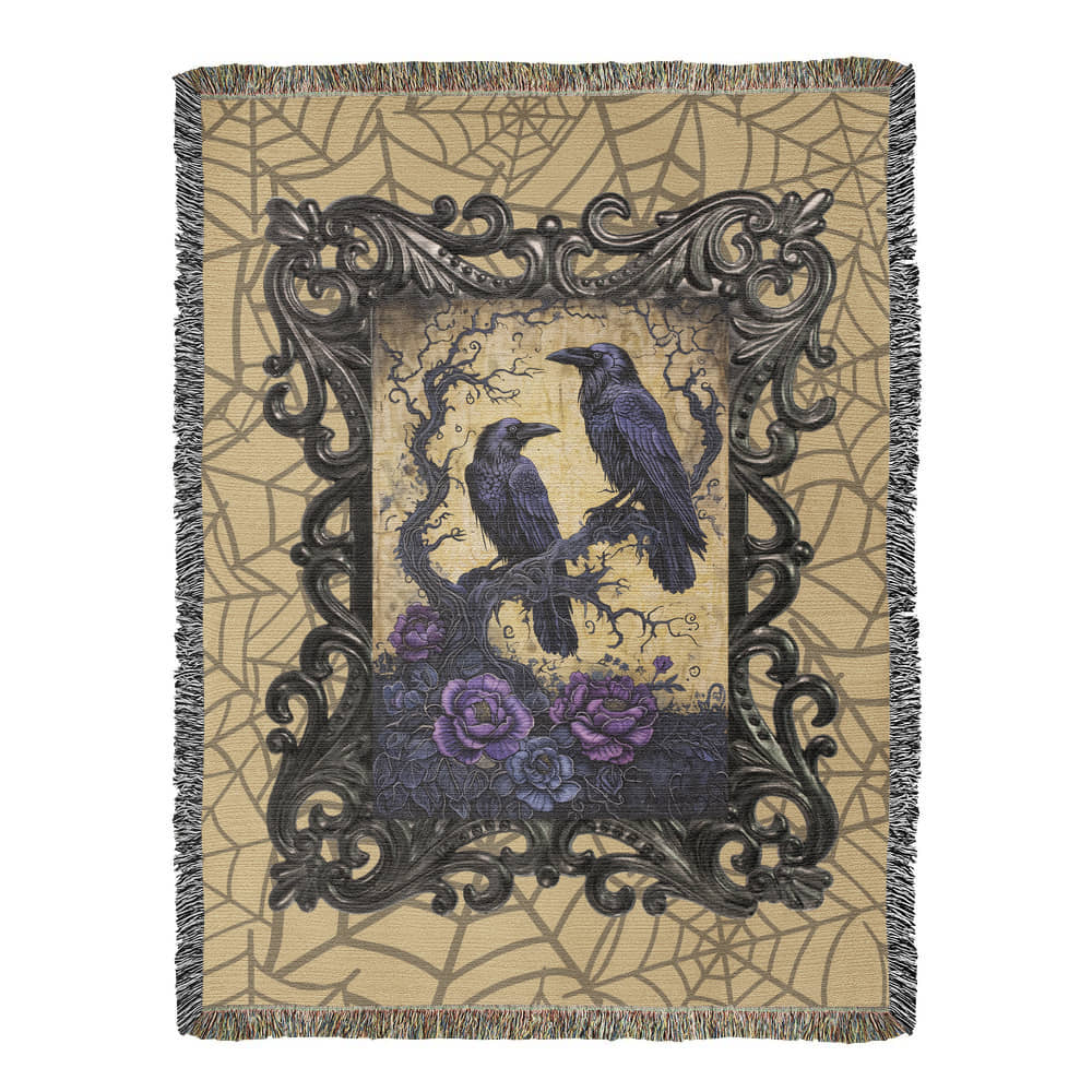 RAVEN WOVEN BLANKET
