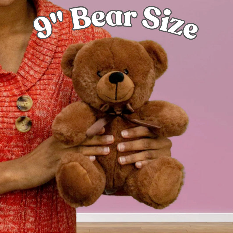 Proposal Bear-Personalized 'Will you marry me?' cute teddy with customized canvas proposal card