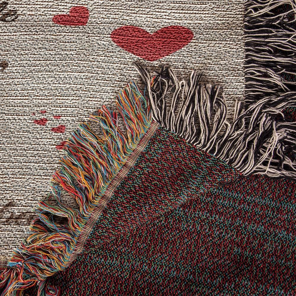 To My Wife woven blanket-You are Forever my Queen