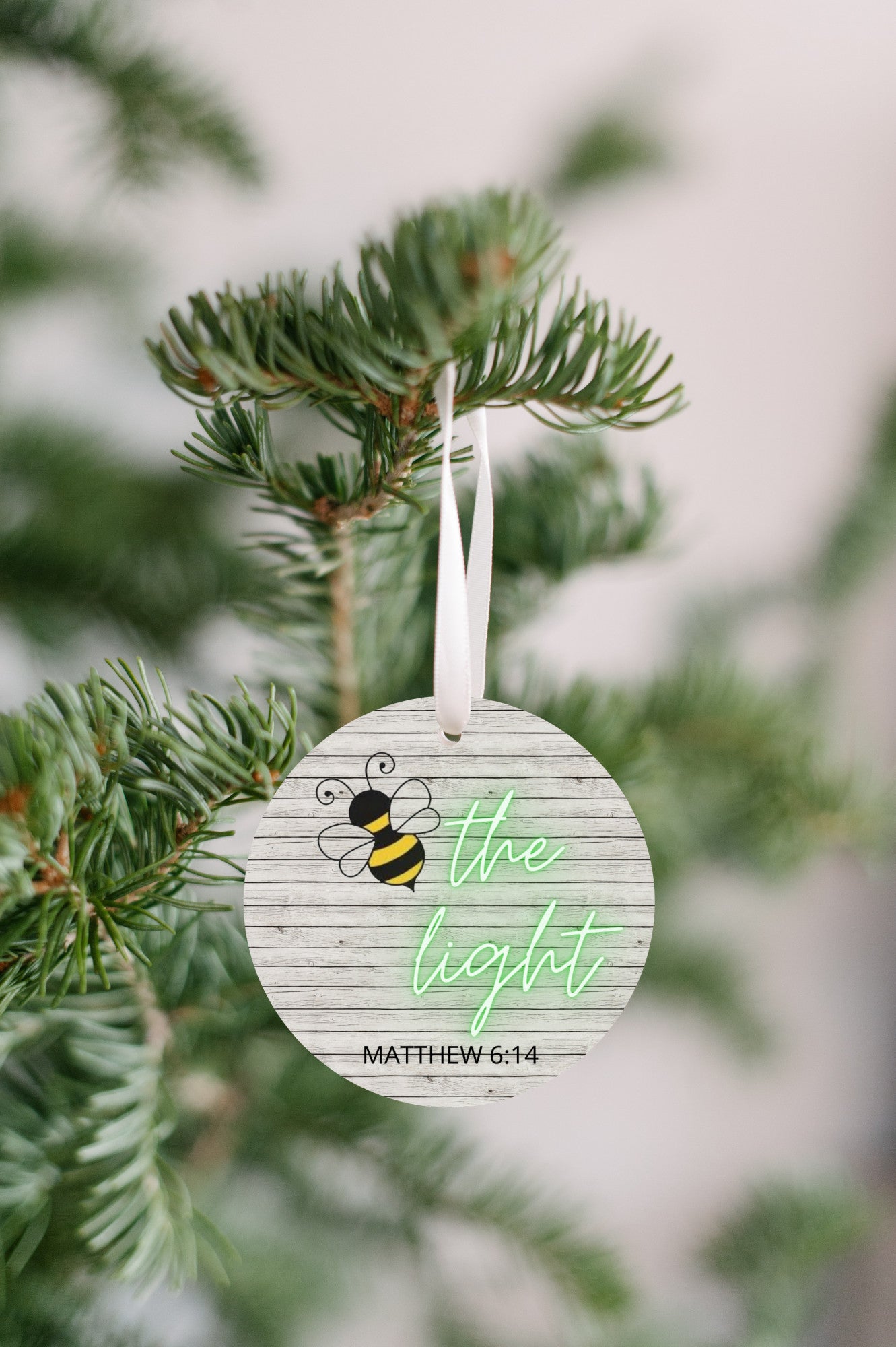 Bee the light ornament! A reminder to shine!