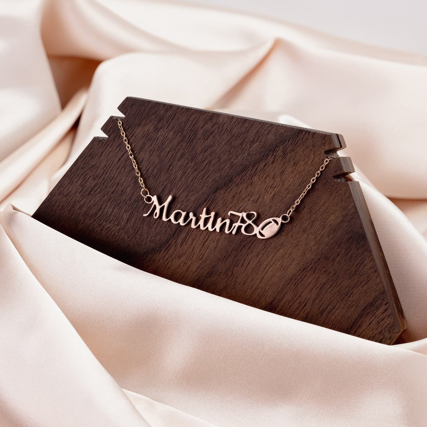 Football Mom personalized necklace-great gift!