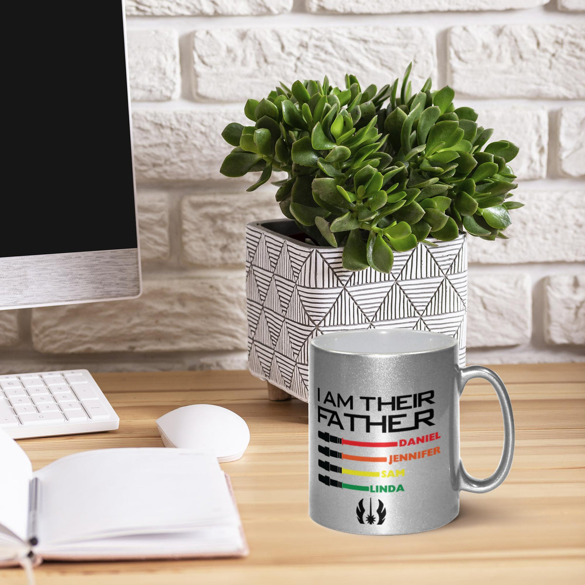 FATHER'S DAY PERSONALIZED MUG- 'I AM THEIR FATHER'