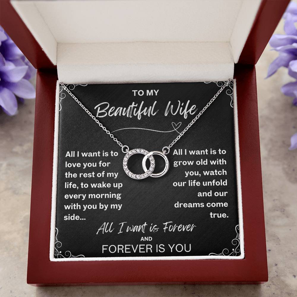 Stunning Circles of Love Necklace for Your Beautiful Wife 💖