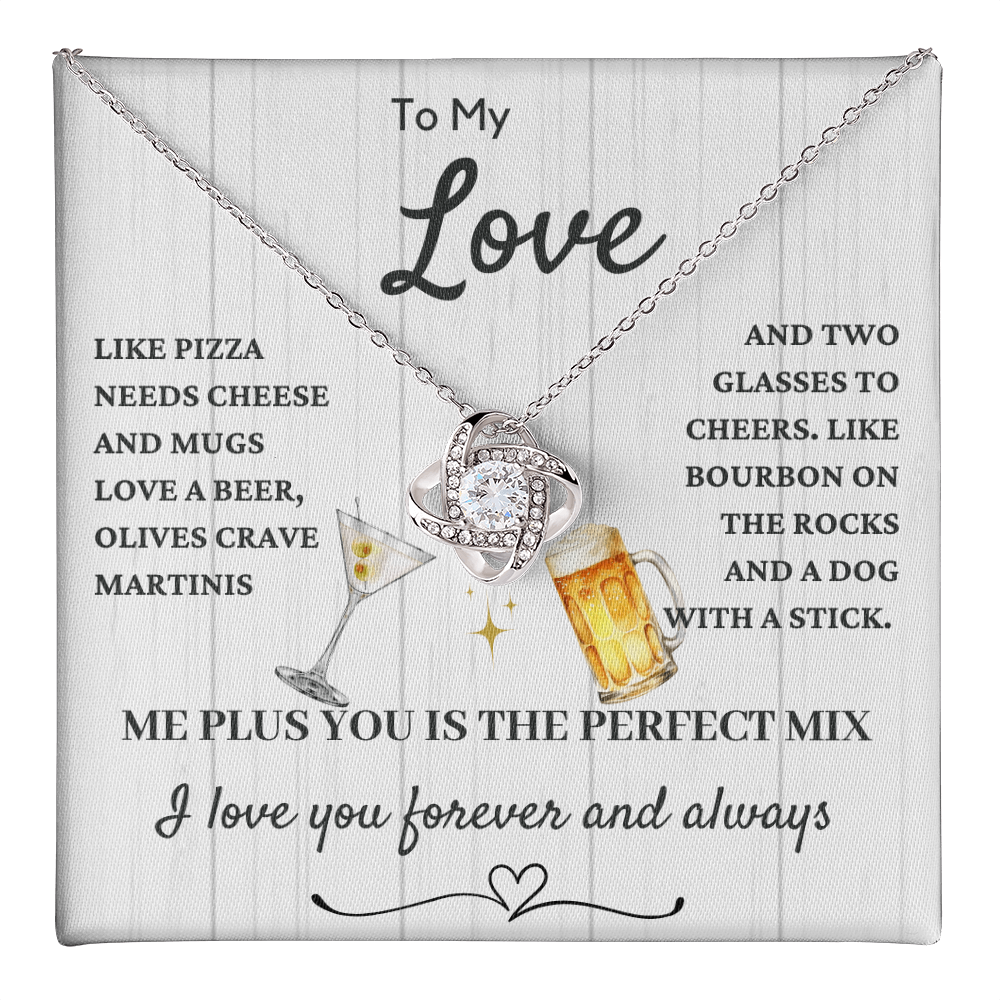 Love Knot for Your Love-  You two are the perfect mix!