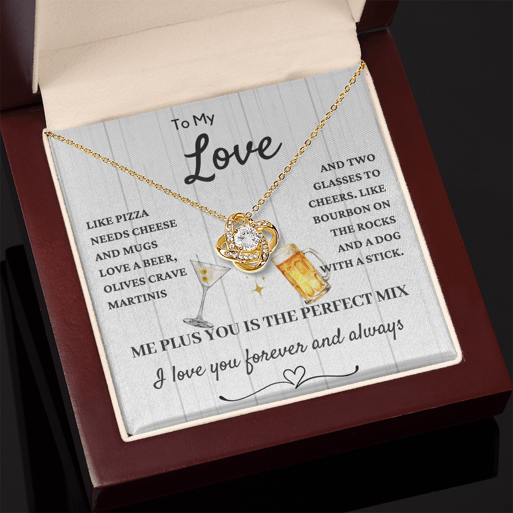 Love Knot for Your Love-  You two are the perfect mix!