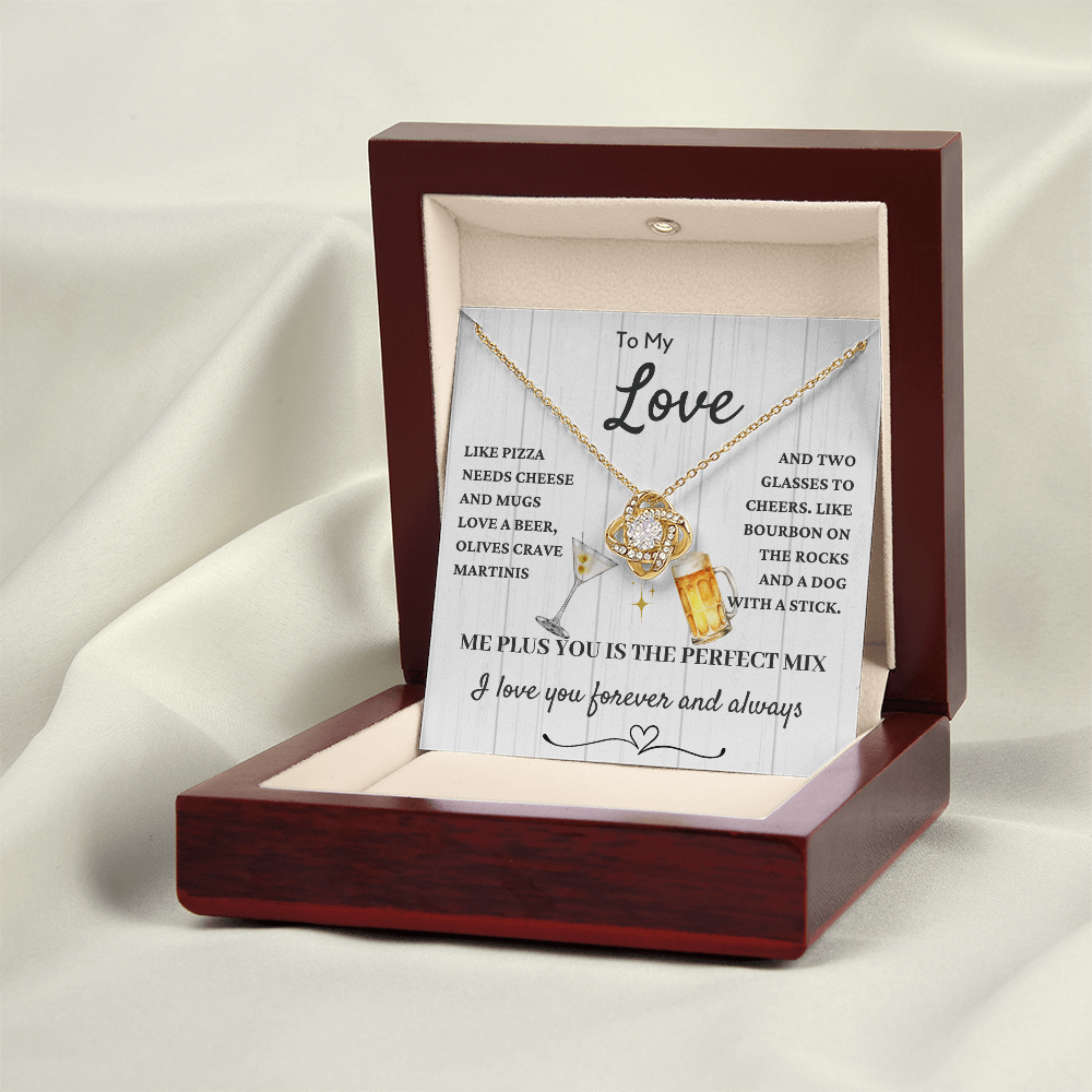 Love Knot for Your Love-  You two are the perfect mix!