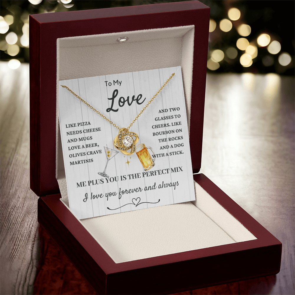 Love Knot for Your Love-  You two are the perfect mix!