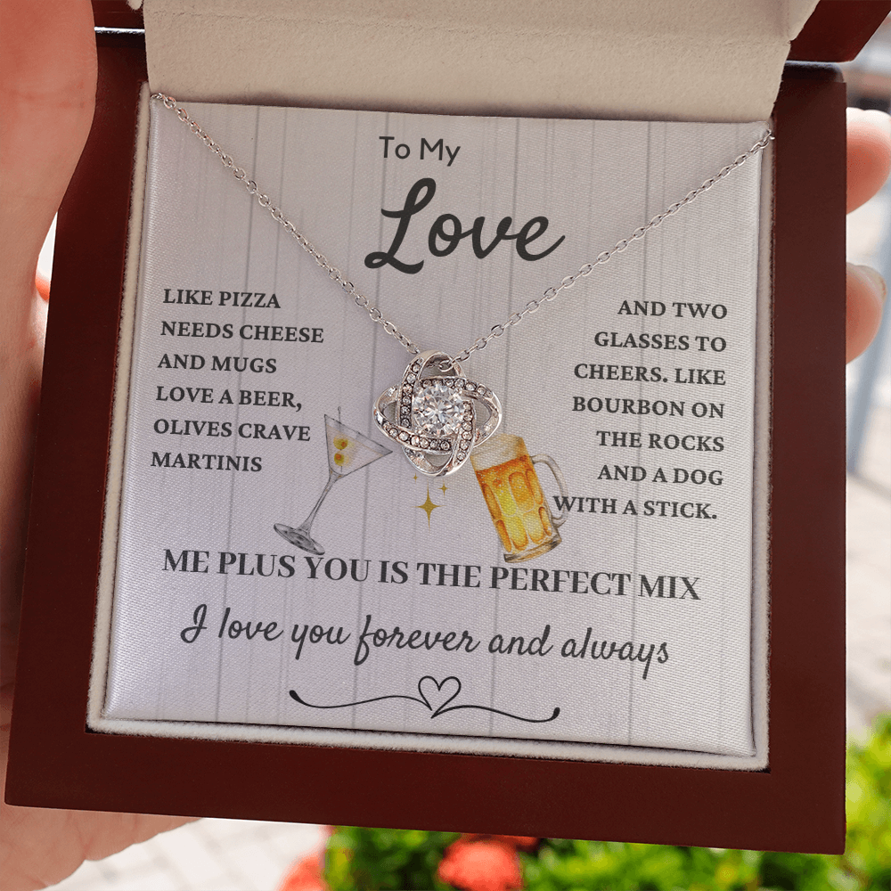 Love Knot for Your Love-  You two are the perfect mix!