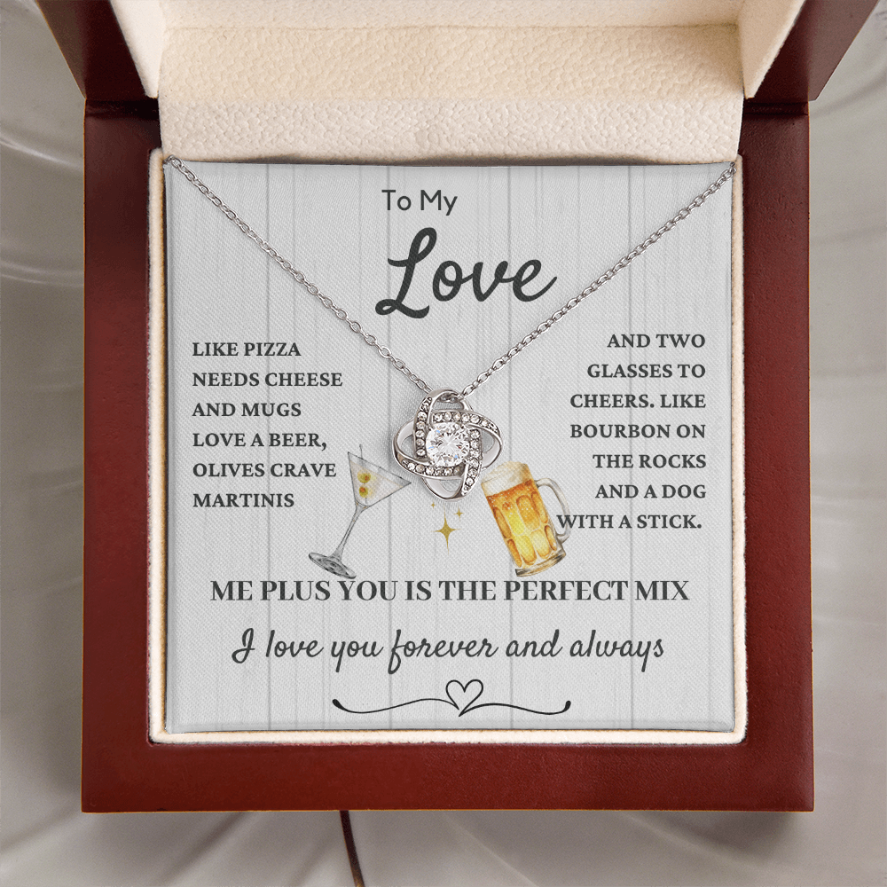Love Knot for Your Love-  You two are the perfect mix!