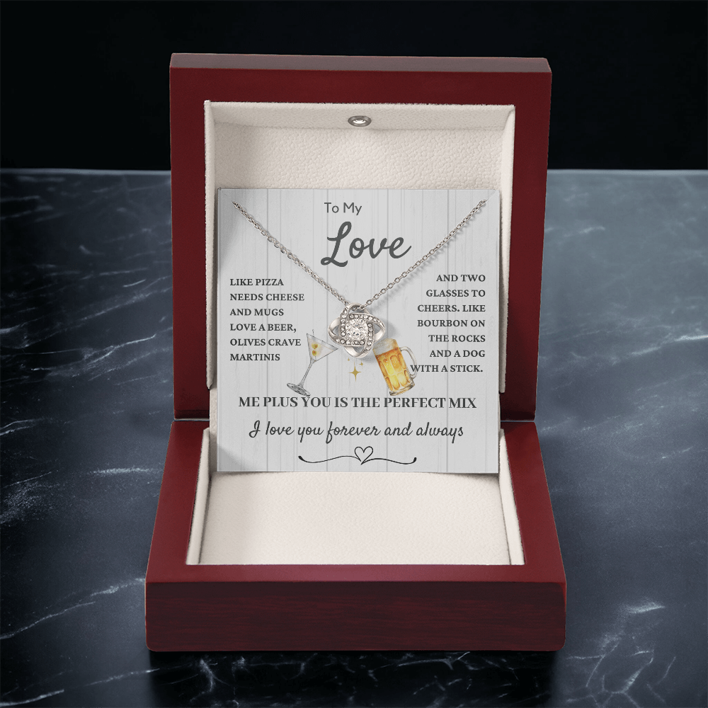 Love Knot for Your Love-  You two are the perfect mix!