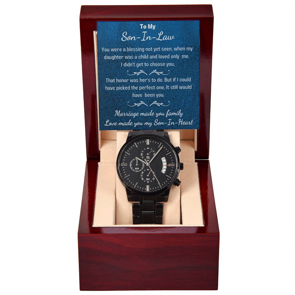 Stunning Chronograph Watch for your Son-In-Law