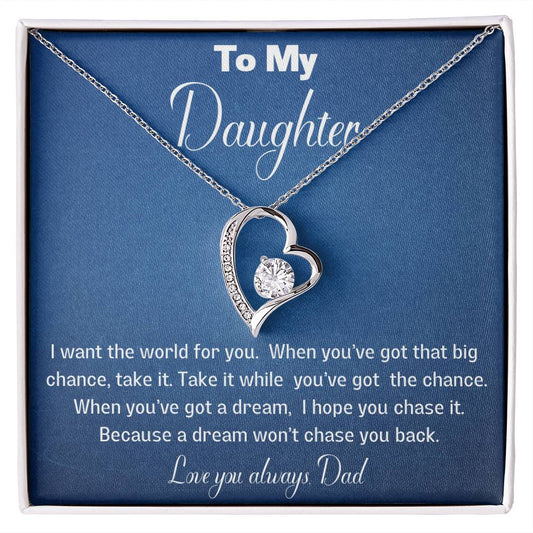 Heart necklace for your Daughter- beautiful gift