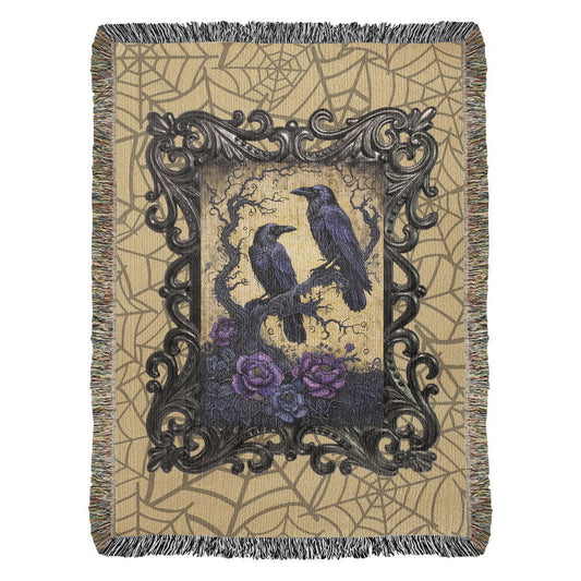 RAVEN WOVEN BLANKET
