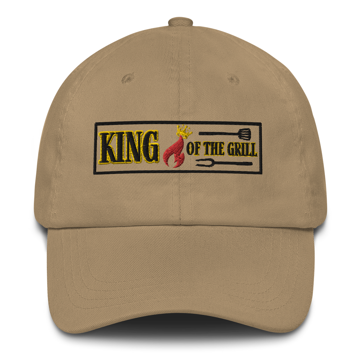 King of the Grill embroidered Dad hat