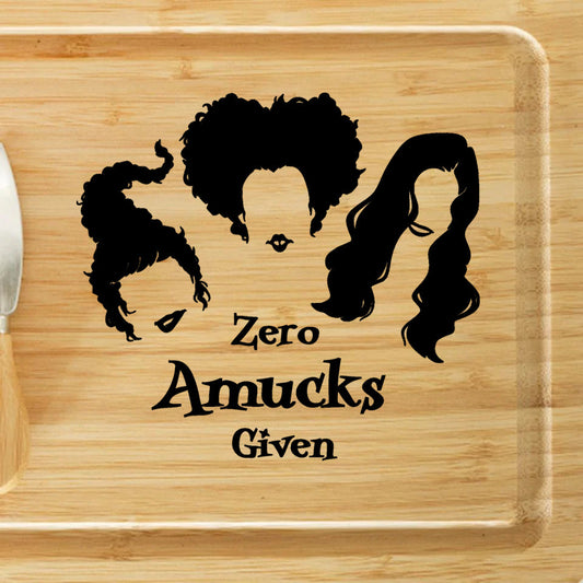 Amuck Halloween Cheese Board, Hocus Pocus Charcuterie Platter, Sanderson Sisters Serving Tray, Spooky Party Food