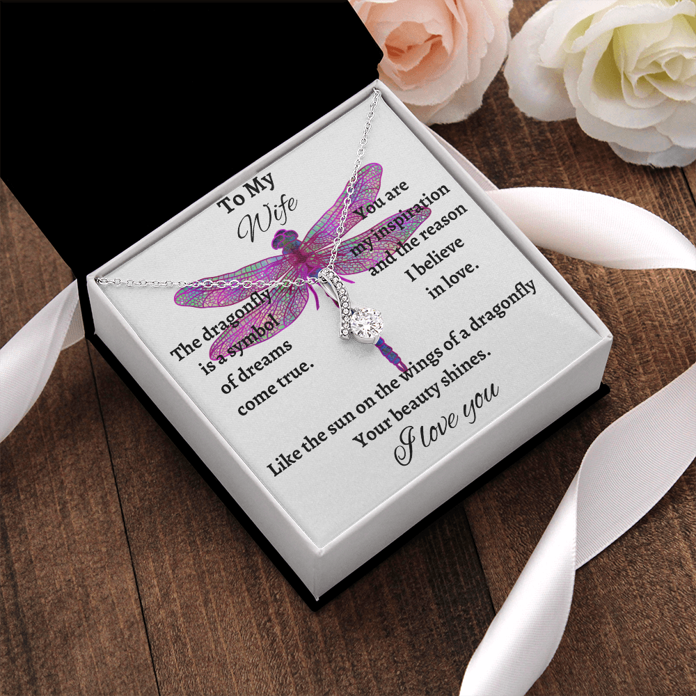 Perfect gift for your wife - Gorgeous alluring beauty necklace.