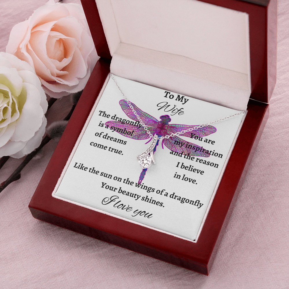 Perfect gift for your wife - Gorgeous alluring beauty necklace.