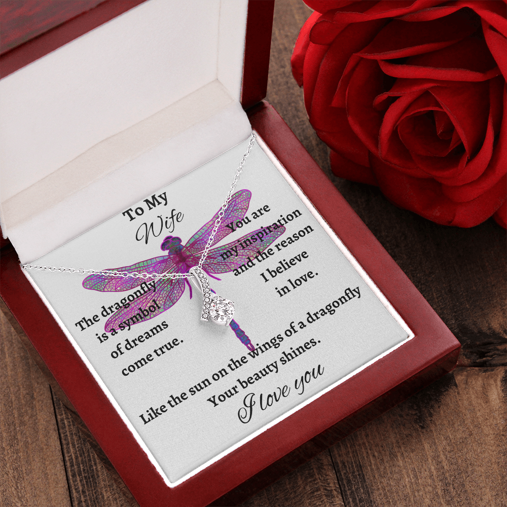 Perfect gift for your wife - Gorgeous alluring beauty necklace.