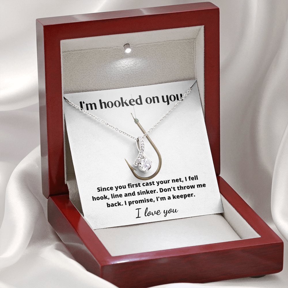 Beautiful alluring beauty necklace for a fisherman's wife or girlfriend-Wonderful Gift!