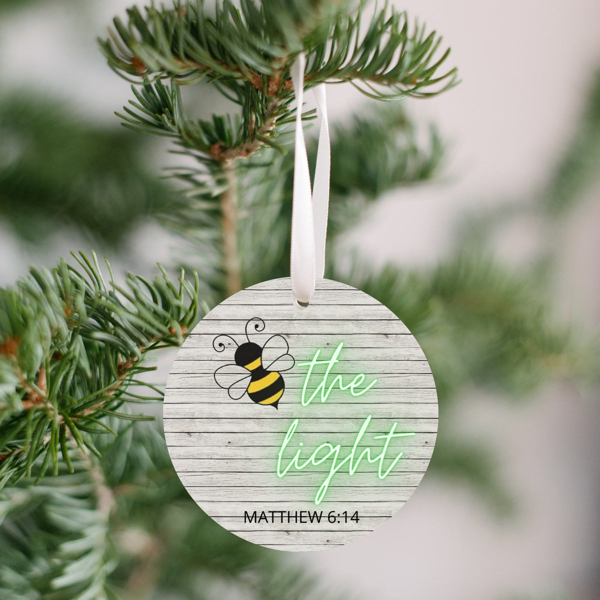 Bee the light ornament! A reminder to shine!